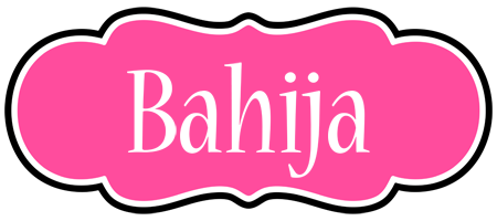 Bahija invitation logo