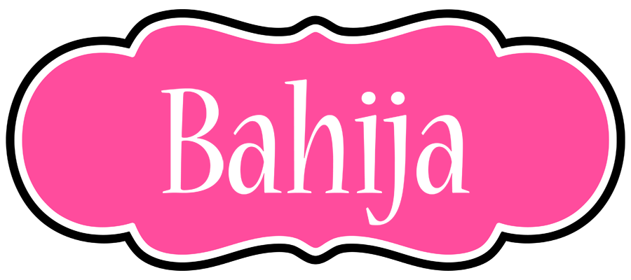 Bahija invitation logo