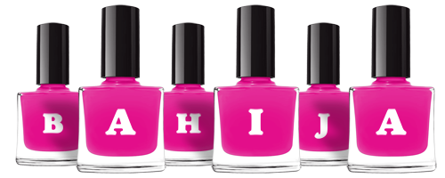 Bahija nails logo