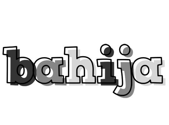 Bahija night logo