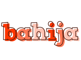 Bahija paint logo