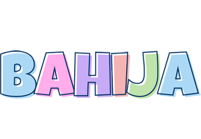 Bahija pastel logo