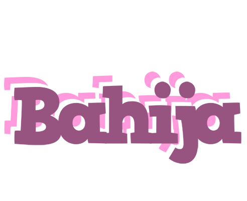 Bahija relaxing logo