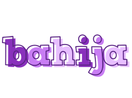 Bahija sensual logo