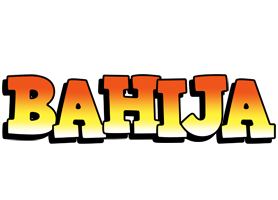 Bahija sunset logo