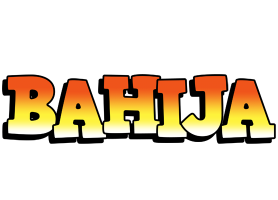 Bahija sunset logo
