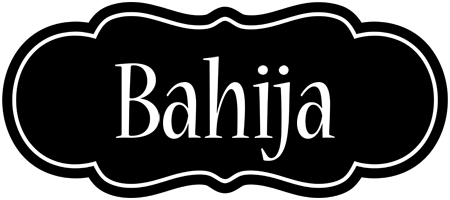 Bahija welcome logo