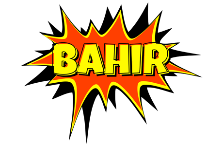 Bahir bazinga logo