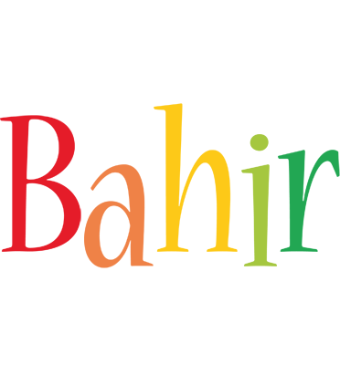 Bahir birthday logo