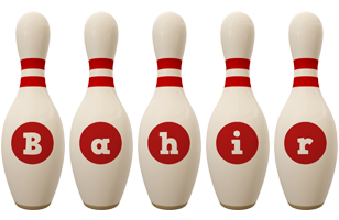 Bahir bowling-pin logo