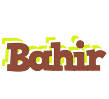 Bahir caffeebar logo