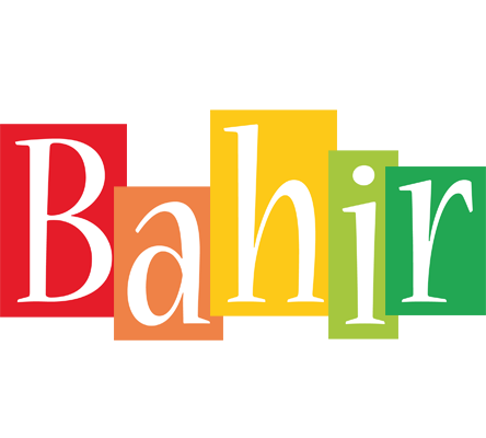Bahir colors logo