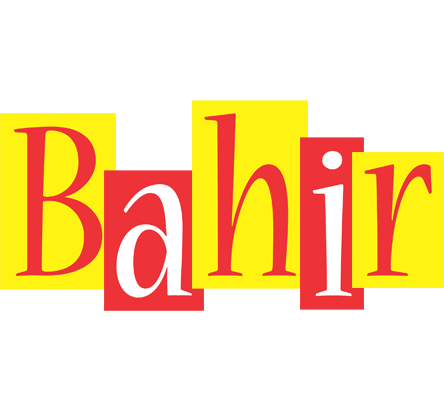 Bahir errors logo