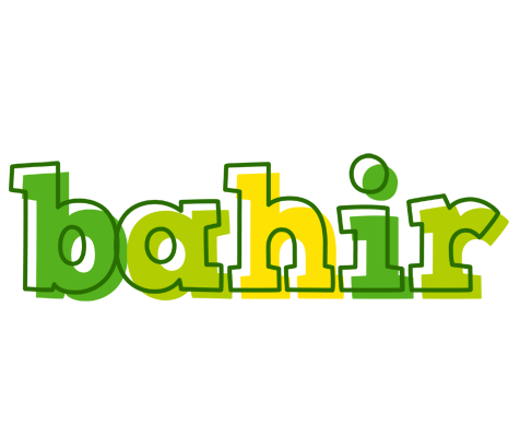 Bahir juice logo