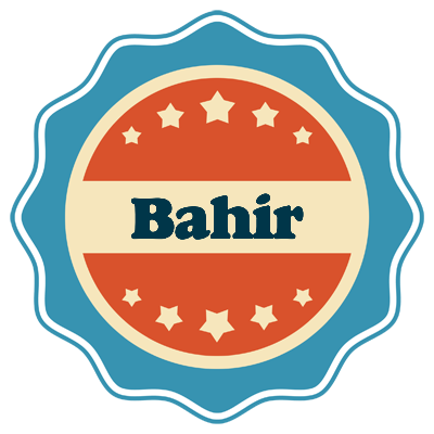 Bahir labels logo