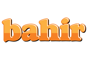 Bahir orange logo