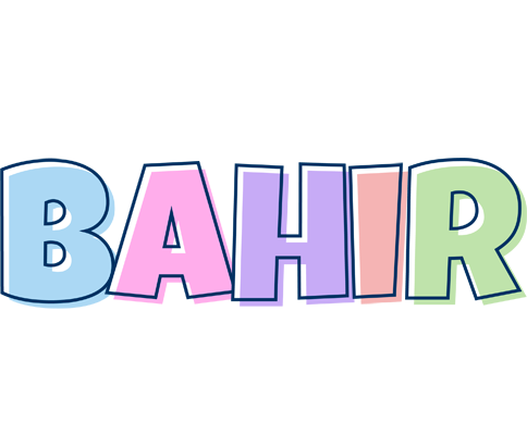 Bahir pastel logo