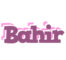 Bahir relaxing logo