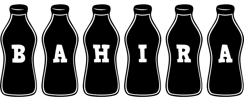 Bahira bottle logo
