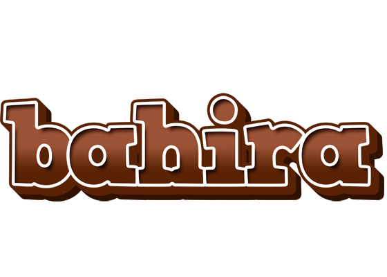 Bahira brownie logo