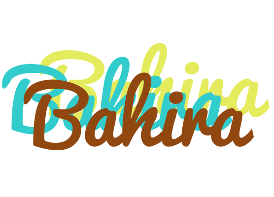 Bahira cupcake logo