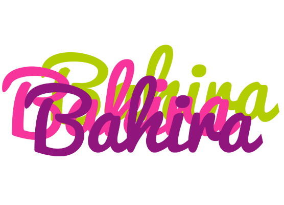 Bahira flowers logo