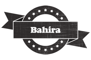 Bahira grunge logo