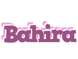 Bahira relaxing logo