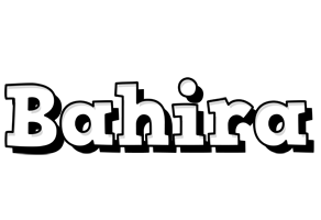 Bahira snowing logo