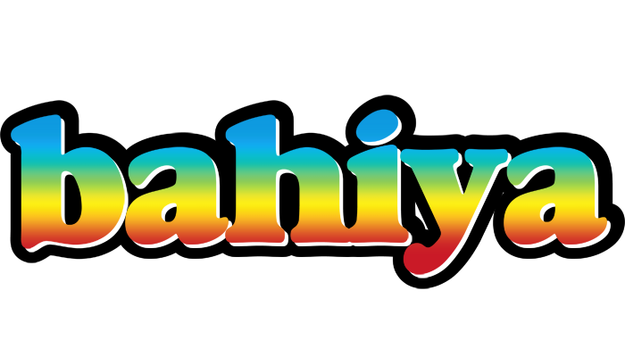 Bahiya color logo