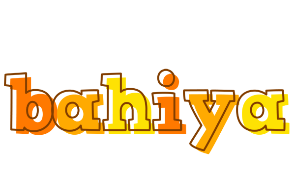 Bahiya desert logo