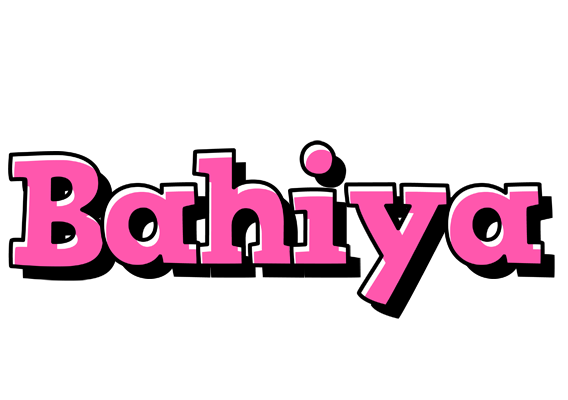 Bahiya girlish logo