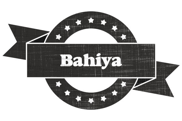 Bahiya grunge logo