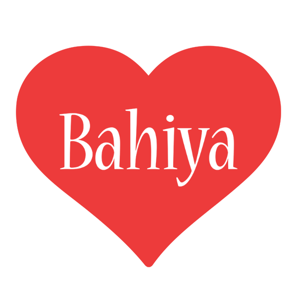 Bahiya love logo
