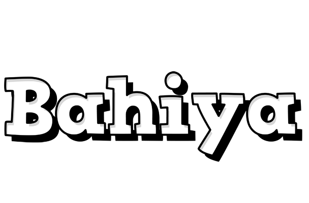 Bahiya snowing logo