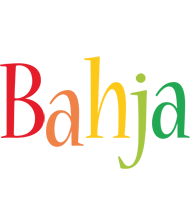 Bahja birthday logo