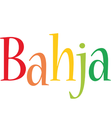 Bahja birthday logo