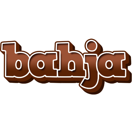 Bahja brownie logo