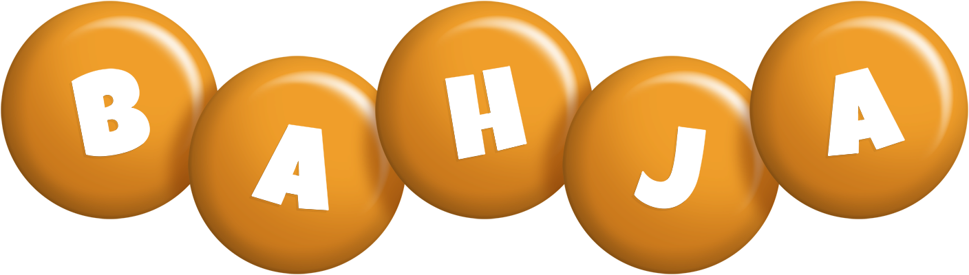 Bahja candy-orange logo