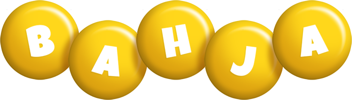 Bahja candy-yellow logo
