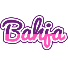 Bahja cheerful logo