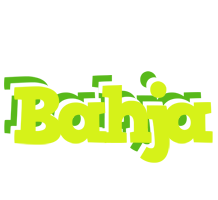 Bahja citrus logo
