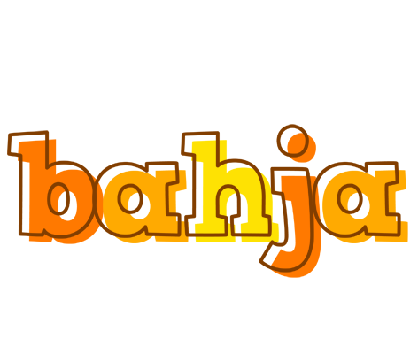 Bahja desert logo