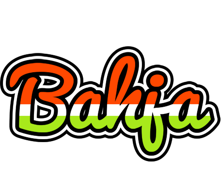 Bahja exotic logo
