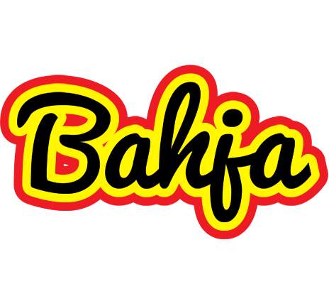 Bahja flaming logo