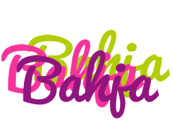 Bahja flowers logo