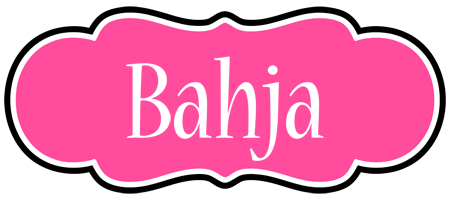 Bahja invitation logo