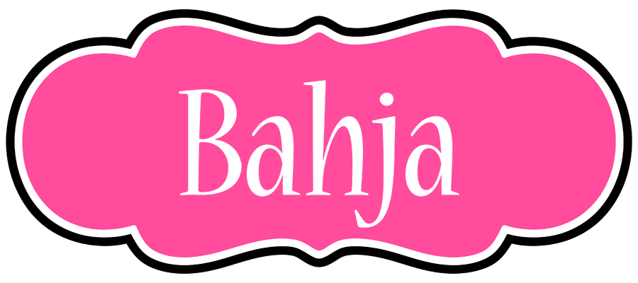 Bahja invitation logo