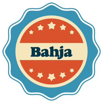 Bahja labels logo