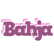 Bahja relaxing logo